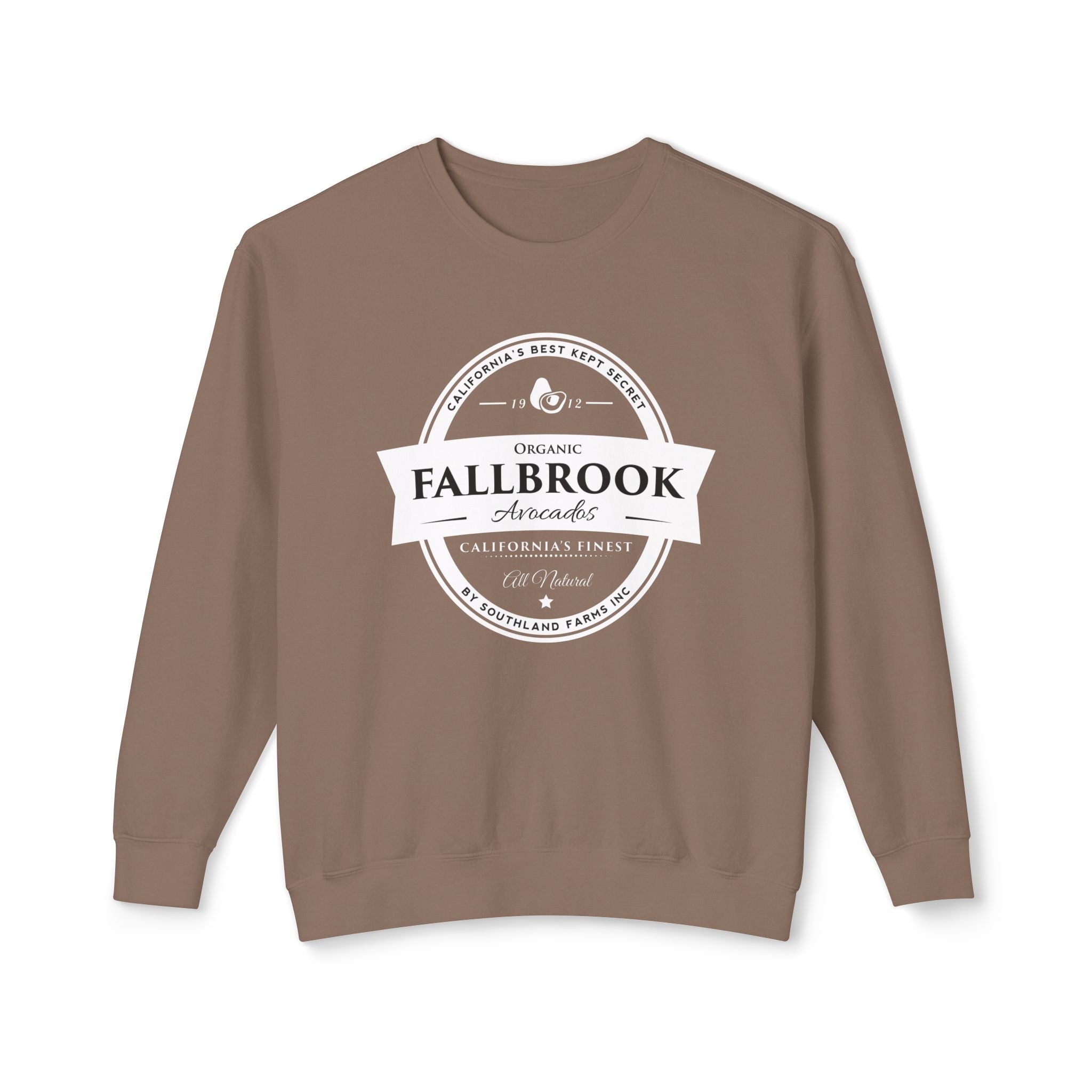 Fallbrook Logo Soft Crewneck Sweatshirt – FALLBROOK Avocados